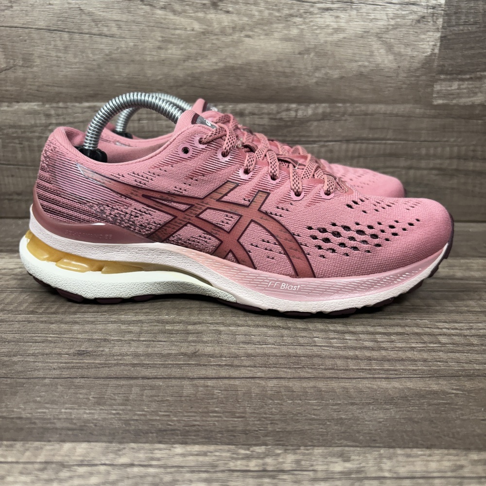 Asics Gel-Kayano 28 Pink Womens US Size 6 EUR 37 1012B047 Running Shoes